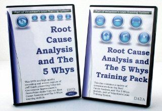 Root Cause Analysis and the 5 Whys Lean Training Extended Pack (DVD, PPT, Student Guide, and More)  Technical Drawing Templates 