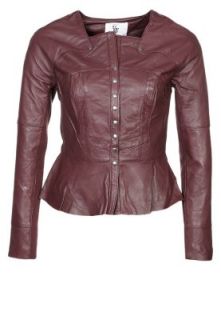Vero Moda Very   COST LEATHER JACKET   Leather jacket   red
