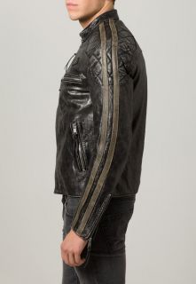 Replay Leather jacket   black