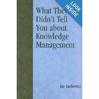 What They Didn't Tell You about Knowledge Management Books