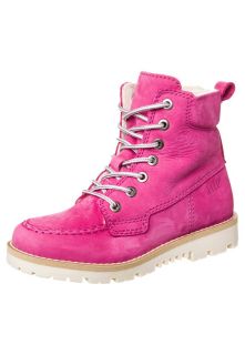 Hip   Lace up boots   pink