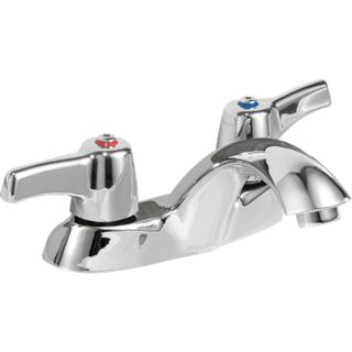 Delta Chrome 2 Handle Bathroom Sink Faucet