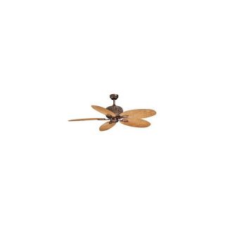Cascadia Lighting Aspen 52 in Weathered Patina Outdoor Downrod Mount Ceiling Fan