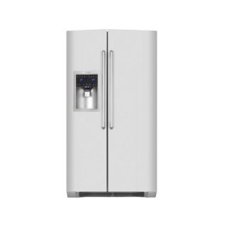 Electrolux 26 cu ft Side by Side Refrigerator with Single Ice Maker (Stainless Steel) ENERGY STAR