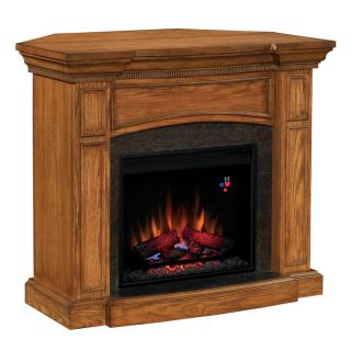 Chimney Free 44 Premium Oak Corner or Wall Mount Electric Fireplace
