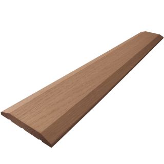 0.625 in x 4.625 in x 6.08 ft Interior Stain Grade Red Oak Saddle Threshold Moulding (Pattern 458)
