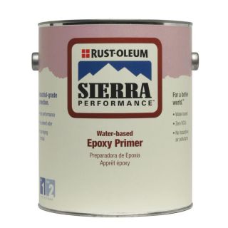 Rust Oleum 1 Gallon Exterior Satin Clear Epoxy Base Paint and Primer in One