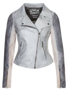 Rich & Royal   Leather jacket   silver