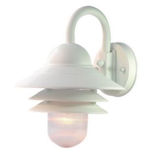 Acclaim Lighting Mariner 13 in H Textured White Outdoor Wall Light