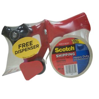 Scotch 1 7/8 in x 163.8 ft Clear Packing Tape