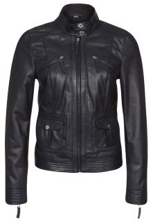 Oakwood   Leather jacket   blue