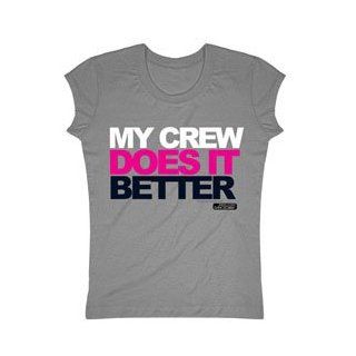 America's Best Dance Crew Does it Better Silver Tee T shirt Clothing