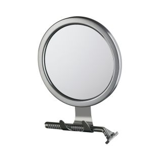 Conair Vanity Mirrors Metallic Metal and Glass Wall Mounted Vanity Mirror