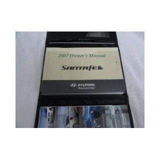 2007 Hyundai Santa Fe Owners Manual Hyundai Books