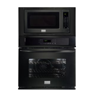 Frigidaire Gallery 27 in Self Cleaning Microwave Wall Oven Combo (Black)