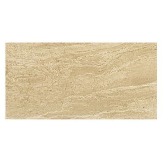 American Olean 8 Pack Cascata Cappuccino Glazed Porcelain Floor Tile (Common 12 in x 24 in; Actual 11.62 in x 23.43 in)
