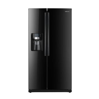 Samsung 25.5 cu ft Side by Side Refrigerator with Single Ice Maker (Black) ENERGY STAR