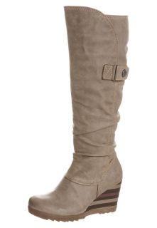Marco Tozzi   Wedge boots   grey