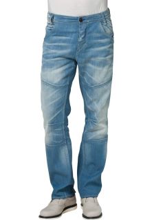 Jack & Jones   BOXY CHRIS   Straight leg jeans   blue