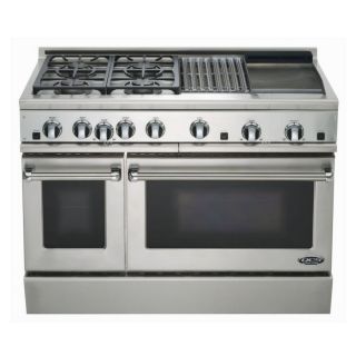 DCS by Fisher & Paykel 48 Inch Double Oven Gas Range  (Color Stainless Steel)