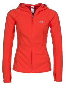 The North Face   W 100 LS MASONIC HOODIE   Fleece   red