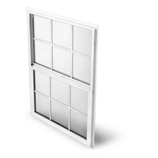 BetterBilt 865 Series Aluminum Double Pane Single Hung Window (Fits Rough Opening 36 in x 48 in; Actual 35.25 in x 47.5 in)