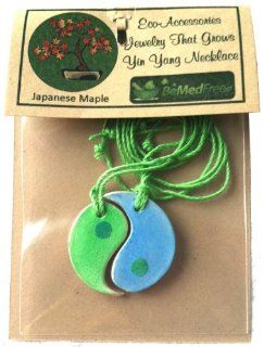 Unique Eco Friendly Biodegradable Gifts You Can Wear ♥ Unusual Matching Yin Yang Symbol Designs Contain Plantable Japanese Maple Tree Seeds ♥ Perfect Romantic Valentine's Day Gift Idea  Maple Trees  Patio, Lawn & Garden