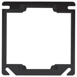 2 Gang Square Plastic Electrical Box Cover