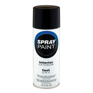 Valspar 10 oz Black Gloss Spray Paint