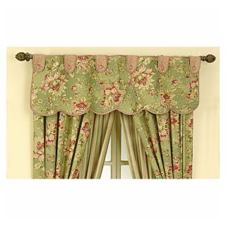 Waverly 50 x 16 Corsage Sage Quilt Valance