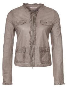 Fornarina   BREMA   Leather jacket   brown