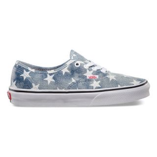 Washed Stars Authentic Womens Shoes Stars/Blue In Sizes 8, 10, 7, 6.5, 9,