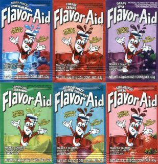 Flavor Aid 72 Count  Powdered Soft Drink Mixes  Grocery & Gourmet Food