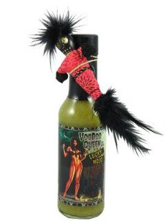 Voodoo Queen Lucky Mojo w/ Voodoo Doll Hot Sauce  Grocery & Gourmet Food