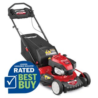 Troy Bilt 190cc 21 in Self Propelled Rear Wheel Drive 3 in 1 Gas Push Lawn Mower with Briggs & Stratton Engine and Mulching Capability