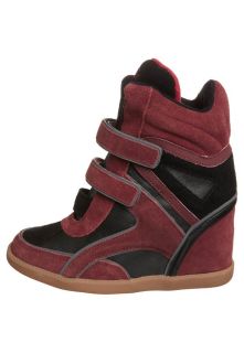 Buffalo Wedge boots   red
