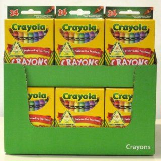 Wholesale One Case of Crayola Crayons 24 Count (Case Contains 48 Boxes) Toys & Games