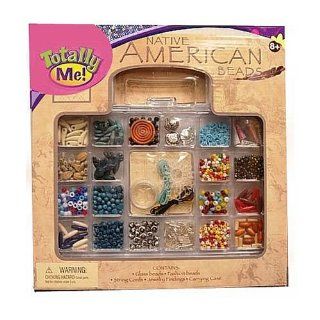 Native American Culture Beads by Totally Me Contains glass beads, fashion beads, string cords, jewelry findings in a clear carrying case 