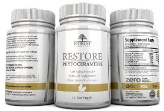 PHYTOCERAMIDES [3 PACK SAVINGS]  Highest Quality Plant Derived Phytoceramides Proven to Be Superior to Wheat  Phytoceramide Made from Rice and 100% Wheat & Gluten Free  Ceramide Based Capsules For a Natural Rejuvenation, Firming, Hydration & Moi