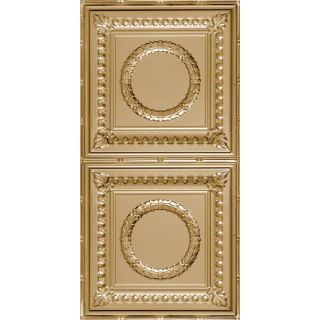 Armstrong Metallaire Wreath Nail Up Ceiling Tile (Common 24 in x 48 in; Actual 24.5 in x 48.5 in)