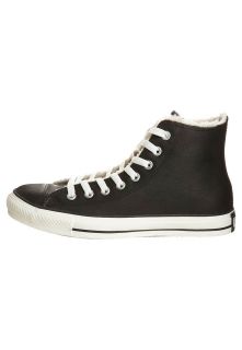 Converse CHUCK TAYLOR ALL STAR SHEARLING   High top trainers   black