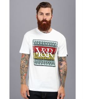 Young & Reckless Navajo Trademark Tee Mens T Shirt (White)
