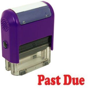 PAST DUE STAMP  Business Stamps 