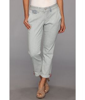 Jag Jeans Petite Jude Crop in Faded Indigo Womens Jeans (Blue)