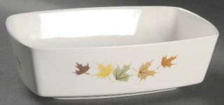 Franciscan Indian Summer 8 Oval Vegetable Bowl, Fine China Dinnerware   Yellow,