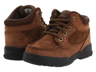 Timberland Kids Earthkeepers Trekker Waterproof Moc Toe Chukka Boys Shoes (Brown)
