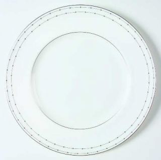 Wedgwood Parade Dinner Plate, Fine China Dinnerware   Classic Fine Bone,Platinum
