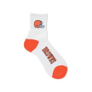 Cleveland Browns For Bare Feet Ankle White 501 Med Sock