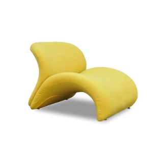 International Design Sweet Lip Lounge Chair F355 Color Yellow