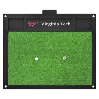 Fanmats NCAA Virginia Tech Hokies Golf Hitting Mats   Green/Black (20 L x 17